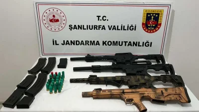 Şanlıurfa İl Emniyet Müdürlüğü ekiplerinin yasa dışı ve ruhsatsız silahlanmaya