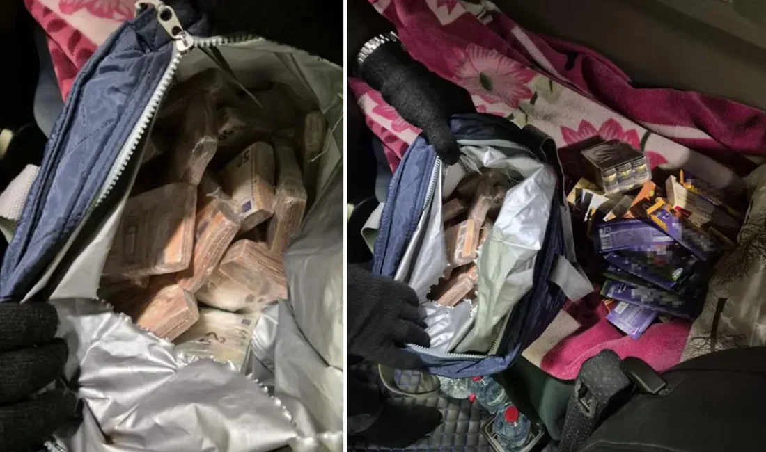 Romanya’dan yola çıkarak Türkiye’ye giriş yapmak isteyen bir TIR’da yapılan