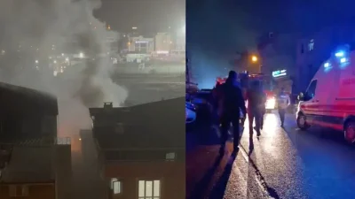 Tekirdağ’ın Kapaklı ilçesinde yükselen dumanlar mahalle sakinlerine büyük panik yaşatırken,