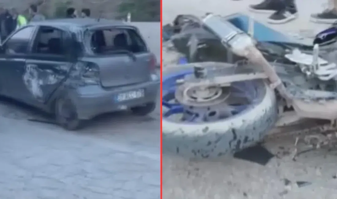 Hatay’ın Antakya ilçesinde meydana gelen ve yürekleri ağza getiren trafik