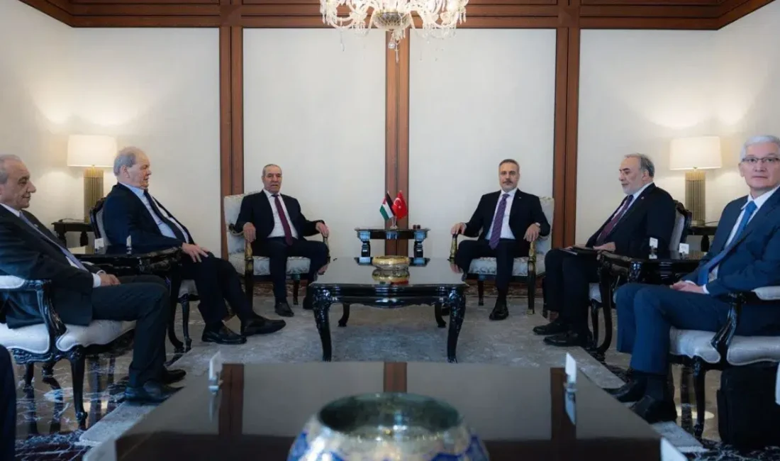 Dışişleri Bakanı Hakan Fidan, Filistin Devlet Başkan Yardımcısı Hüseyin eş-Şeyh