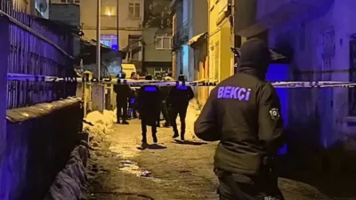 Erzurum’un Yakutiye ilçesinde gece saatlerinde meydana gelen korkunç olayda, 45