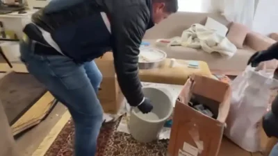 İstanbul Silivri’de Jandarma ekiplerinin gerçekleştirdiği nefes kesen operasyonda piyasaya sürülmeye