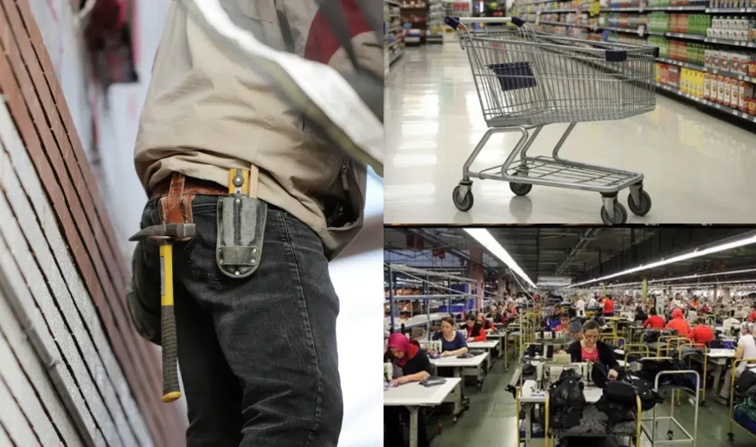 Türkiye ekonomisinin temel direkleri olan hizmet, perakende ve inşaat sektörlerinden