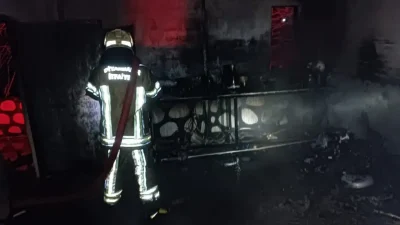 Diyarbakır’da bir çiftlikte aniden yükselen alevler bölgede büyük paniğe neden