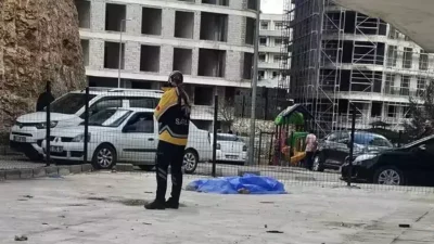 Mardin’in Artuklu ilçesinde meydana gelen sarsıcı olayda, bir apartmanın 10’uncu