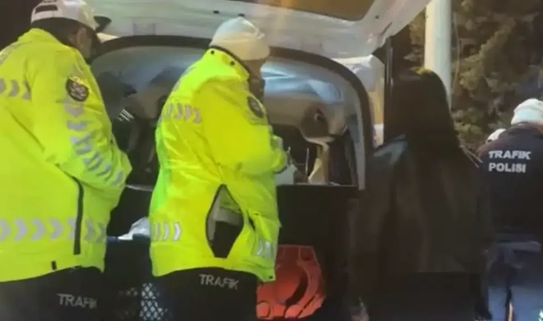 Burdur’da polisin dur ihtarına uymayarak kaçan ve yakalandığında alkollü olduğu