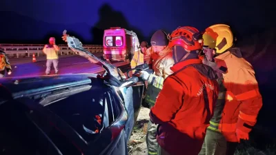 Balıkesir’in Susurluk bölgesinde, İstanbul-İzmir Otoyolu’nun İzmir istikametinde meydana gelen feci