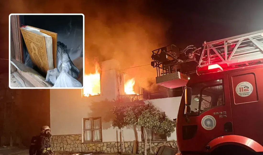 Antalya Gazipaşa’da iki katlı bir binada çıkan yangın sonrası ortaya