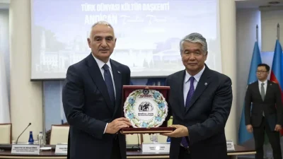 Kültür ve Turizm Bakanı Mehmet Nuri Ersoy, TÜRKSOY Genel Sekreterliği