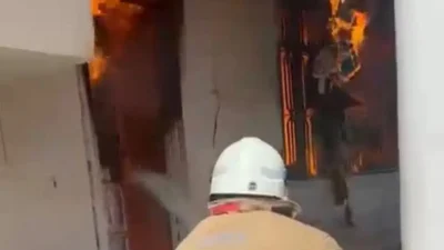 Hatay’ın Reyhanlı ilçesinde tek katlı müstakil bir evde aniden yükselen