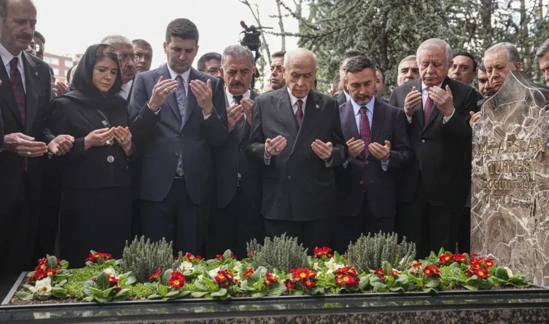 Milliyetçi Hareket Partisi Genel Başkanı Devlet Bahçeli, merhum Alparslan Türkeş’in