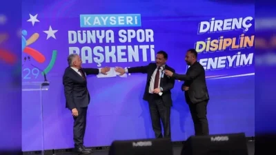 Kayseri, spor kenti olma vizyonu doğrultusunda tarihi bir adım atarak
