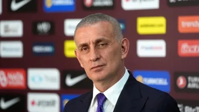 Türkiye Futbol Federasyonu Başkanı İbrahim Hacıosmanoğlu, A Milli Futbol Takımı’nın