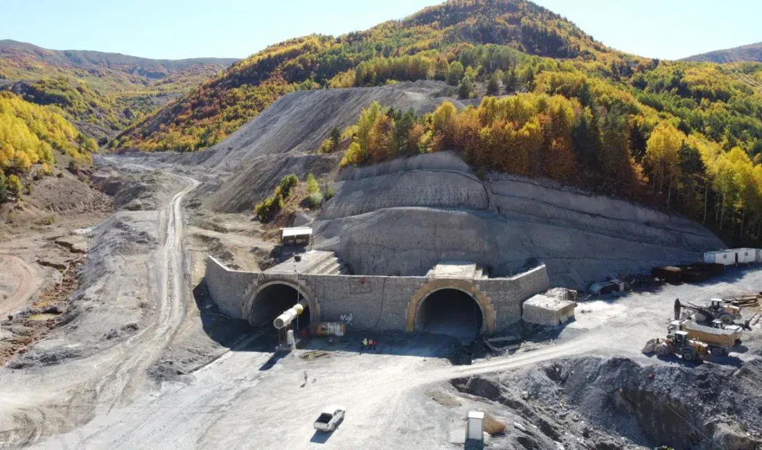 Sivas ve Giresun arasındaki ulaşımı kökten değiştirecek olan Geminbeli Tüneli