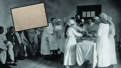 Çanakkale Savaşları Enstitüsü tarafından paylaşılan 1915 tarihli tarihi rapor, cephe