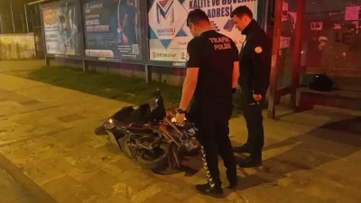Zonguldak’ın Çaycuma ilçesinde motosikletine kurduğu özel düzenekle çevreye rahatsızlık veren