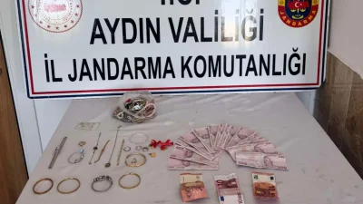 Aydın’ın Nazilli ilçesinde bir eve girerek yaklaşık 850 bin TL