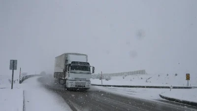 Tokat ile Sivas’ı birbirine bağlayan kritik kara yolunda dün başlayan