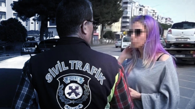 Samsun’un Atakum ilçesinde polis ekiplerinin düzenlediği korsan taksi operasyonunda yakalanan