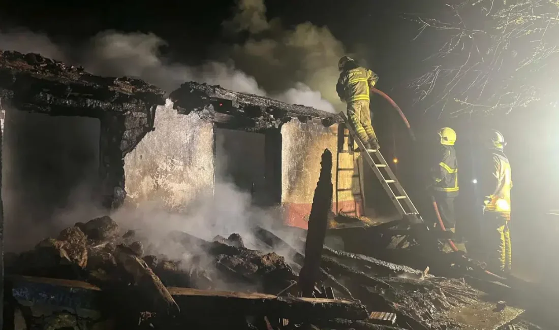 Bursa’nın İnegöl ilçesinde 55 yaşındaki Zikri Atan’a ait iki katlı