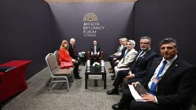 Sanayi ve Teknoloji Bakanı Mehmet Fatih Kacır, dünya diplomasisinin kalbinin