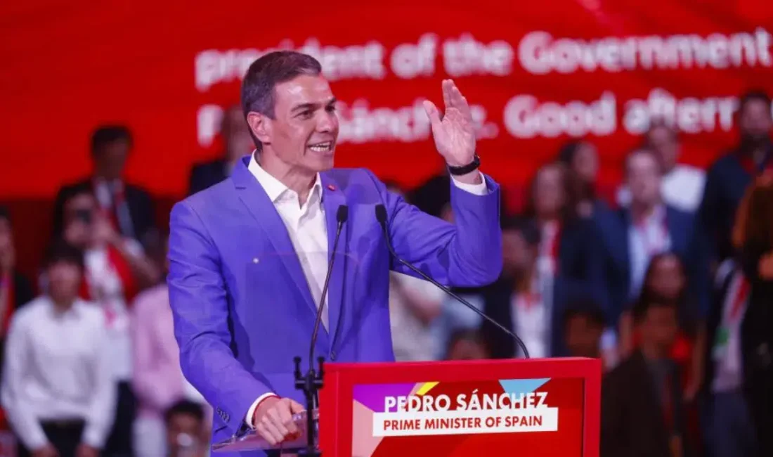 İspanya Başbakanı Pedro Sanchez katıldığı kritik bir toplantıda dünya gündemine