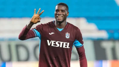 Trabzonspor’un Nijeryalı yıldızı Paul Onuachu, sergilediği performansla bordo-mavili ekibin efsane