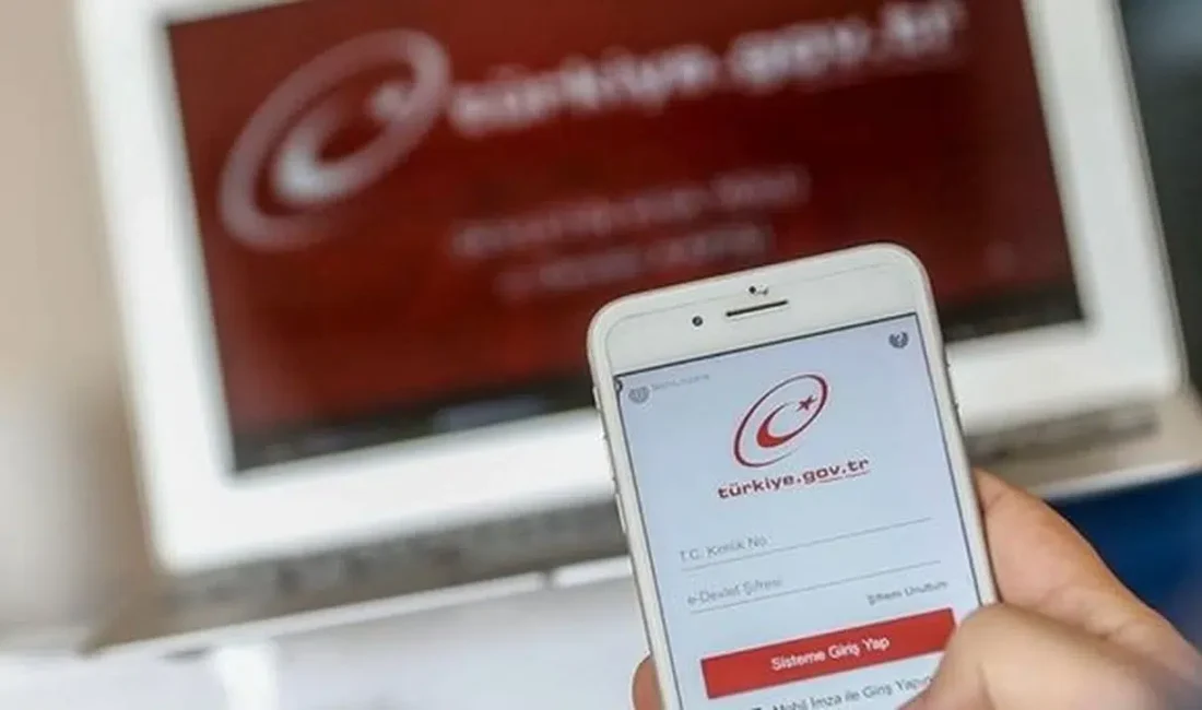 12 Nisan Pazar sabahı e-Devlet Kapısı üzerinden işlemlerini gerçekleştirmek isteyen