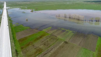 Muş genelinde kış ve bahar aylarında görülen yağış miktarı, bir