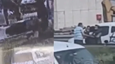 Mersin’de meydana gelen korkunç kazada bir tırın otomobili önüne katarak