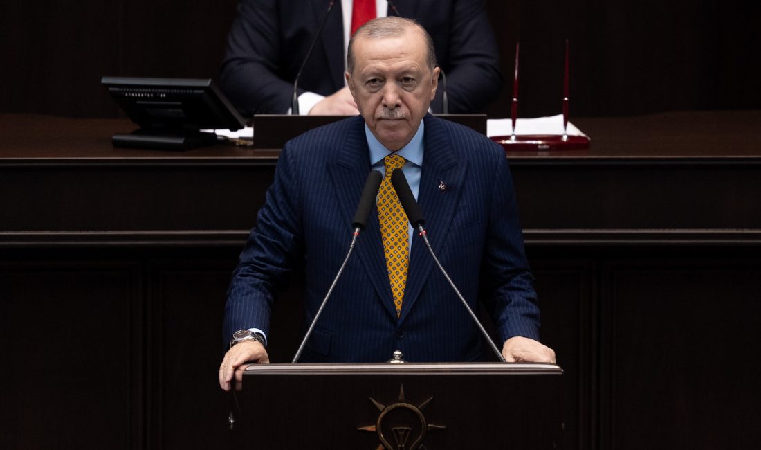 Cumhurbaşkanı Recep Tayyip Erdoğan, partisinin grup toplantısında yaptığı konuşmada İsrail’in