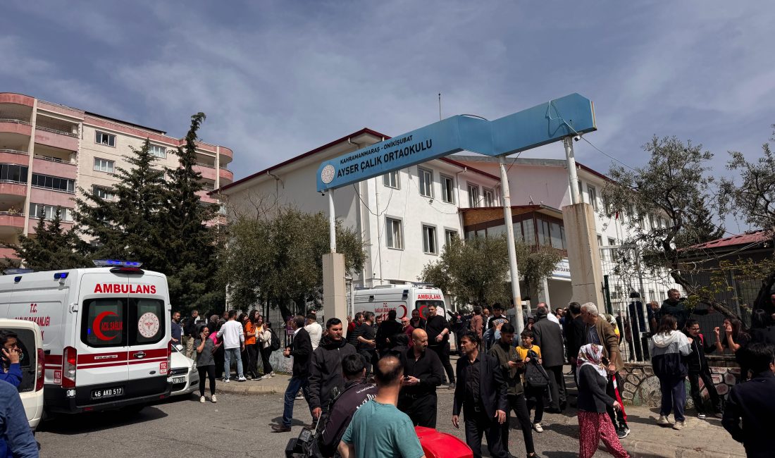 Kahramanmaraş’ta 14 yaşındaki bir öğrencinin okulda gerçekleştirdiği ve 9 kişinin