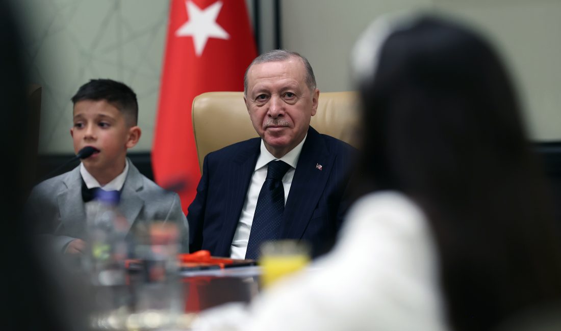 Cumhurbaşkanı Recep Tayyip Erdoğan, 23 Nisan Ulusal Egemenlik ve Çocuk