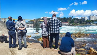 Adana’da etkili olan yoğun yağışların ardından Seyhan Baraj Gölü’ndeki su