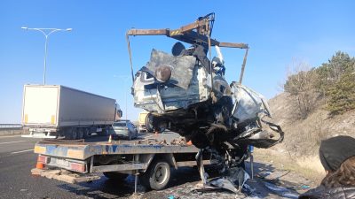 Ankara’da sabah saatlerinde meydana gelen ve yürekleri ağza getiren feci