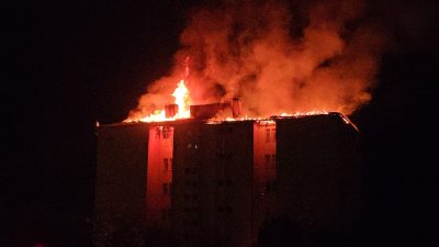 Aydın’ın Nazilli ilçesinde bulunan 6 katlı Fen Lisesi yurdunda çıkan