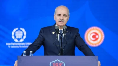 TBMM Başkanı Numan Kurtulmuş, İstanbul’un ev sahipliği yaptığı PAB 152.