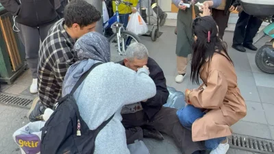 Eskişehir’de sokak ortasında 70 yaşındaki bir vatandaşı yumruklayarak ağır yaralanmasına