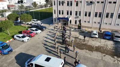 Tekirdağ ve İstanbul illerinde jandarma ekipleri tarafından düzenlenen eş zamanlı