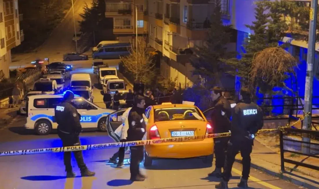 Ankara’da bir takside arkadaşıyla seyir halindeyken tartışmaya başlayan F.Ş., yanındaki