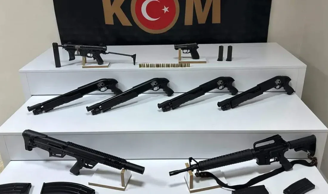 Elazığ İl Emniyet Müdürlüğü ekiplerinin silah ticaretini önlemek amacıyla yürüttüğü