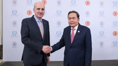 Türkiye Büyük Millet Meclisi Başkanı Numan Kurtulmuş, Vietnam Ulusal Meclisi