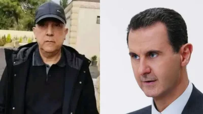 Suriye’de rejimin en kritik isimlerinden biri olan Beşşar Esed’in kuzeni