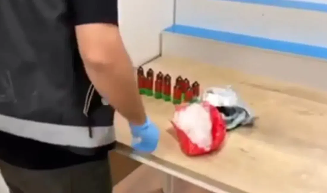 Kahramanmaraş İl Emniyet Müdürlüğü ekiplerinin gerçekleştirdiği titiz operasyonla kargo paketleri
