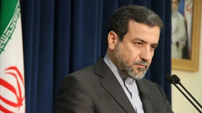 İran Meclis Başkanı Muhammed Bakır Galibaf ve Dışişleri Bakanı Abbas