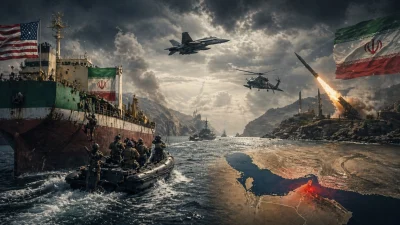 ABD’nin İran bayraklı bir gemiye el koyması ve İran'ın tehditleri.