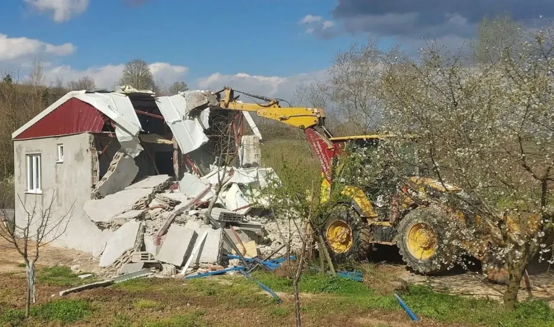 İnegöl Belediyesi kaçak yapıyla mücadele kapsamında 2024 yılından bu yana