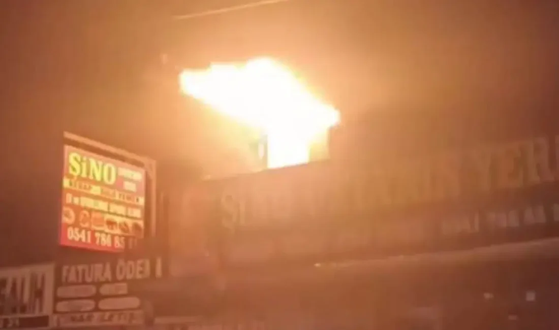 Diyarbakır’ın Kayapınar ilçesinde bir lokantada çıkan ve çevrede büyük korku