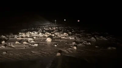 Batman’ın Gercüş ilçesinde etkili olan şiddetli sağanak yağışlar bölgede hayatı